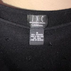Very chic, gently loved INC 100% cashmere